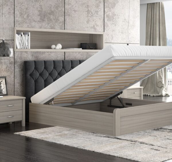myluxurybed 1056 μαυρο ολιβ μηχανισμο scaled
