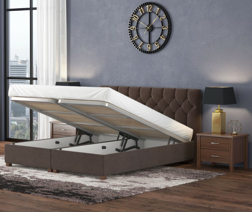 myluxurybed 1067 καφε μηχανισμο Large