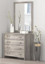myluxurybed dressingtable 1002 σταχτι