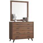 myluxurybed dressingtable 1008 καρυδι