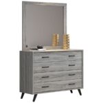 myluxurybed dressingtable 1008 σταχτι