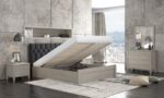 myluxurybed set 1056 μαυρο open