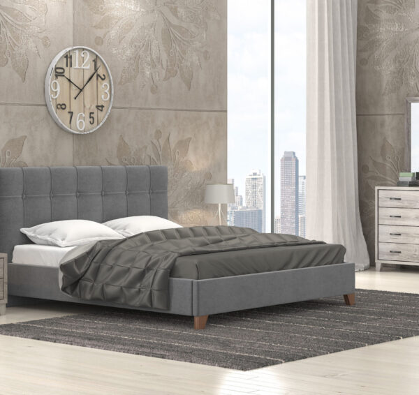 myluxurybed set 1062 γκρι σκουρο σταχτι