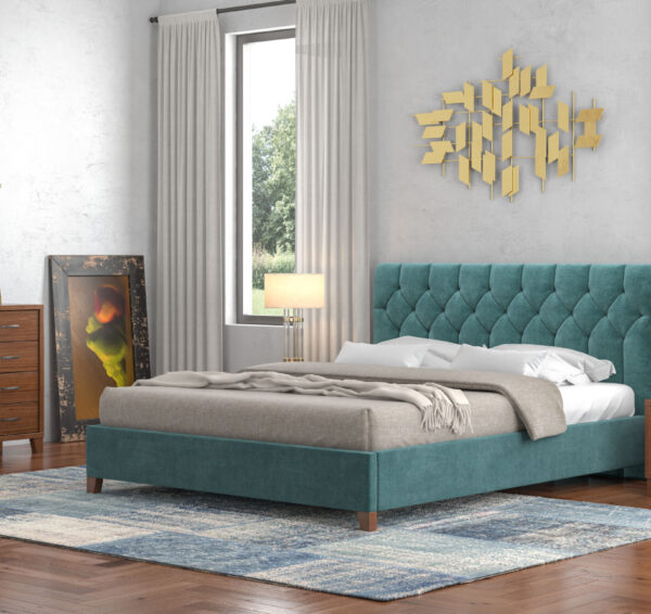 myluxurybed set 1063 πετρολ καρυδι