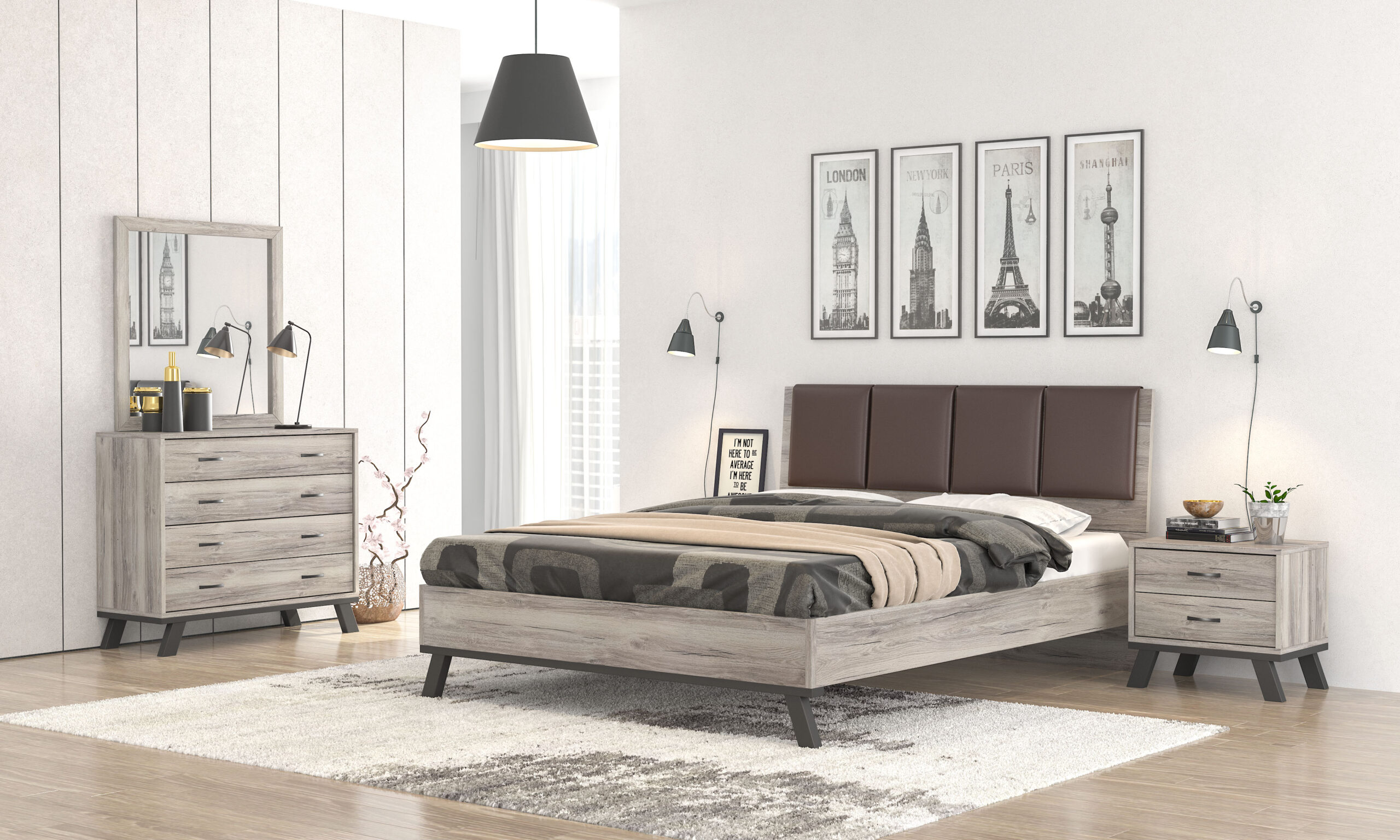 myluxurybed set 1069 σταχτι scaled