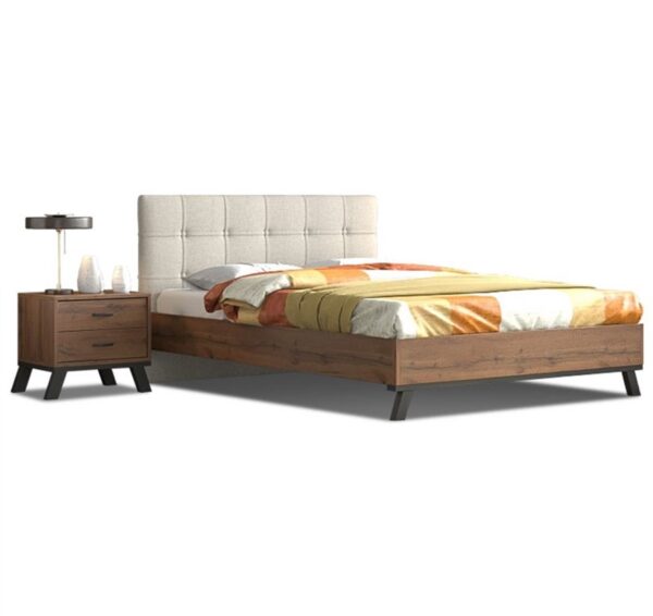myluxurybed Νο1077 καρυδι 1