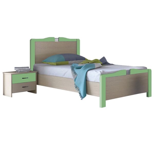 myluxurychildroom bed 1003 λαττε πρασινο