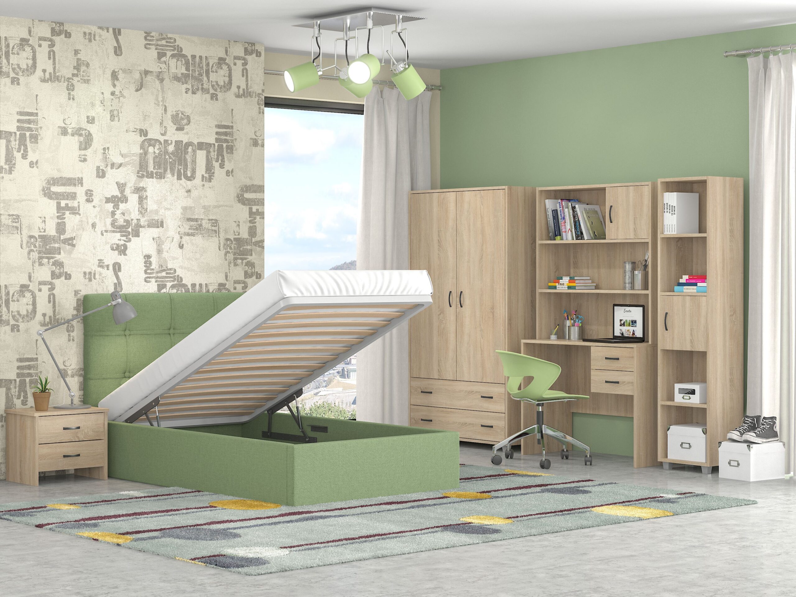 myluxurychildroom set 1064 λαττε.πρασινο μηχανισμο scaled