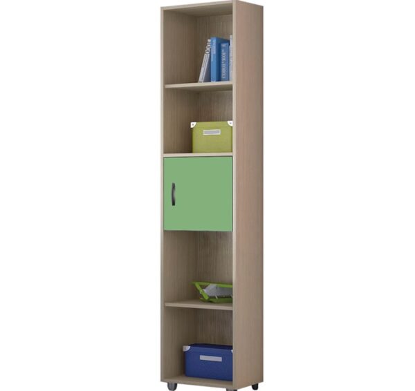 myluxurychildroom single bookcase 1003 λαττε πρασινο