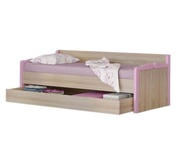 myluxurychildroom sofa bed 1003 λαττε ροζ
