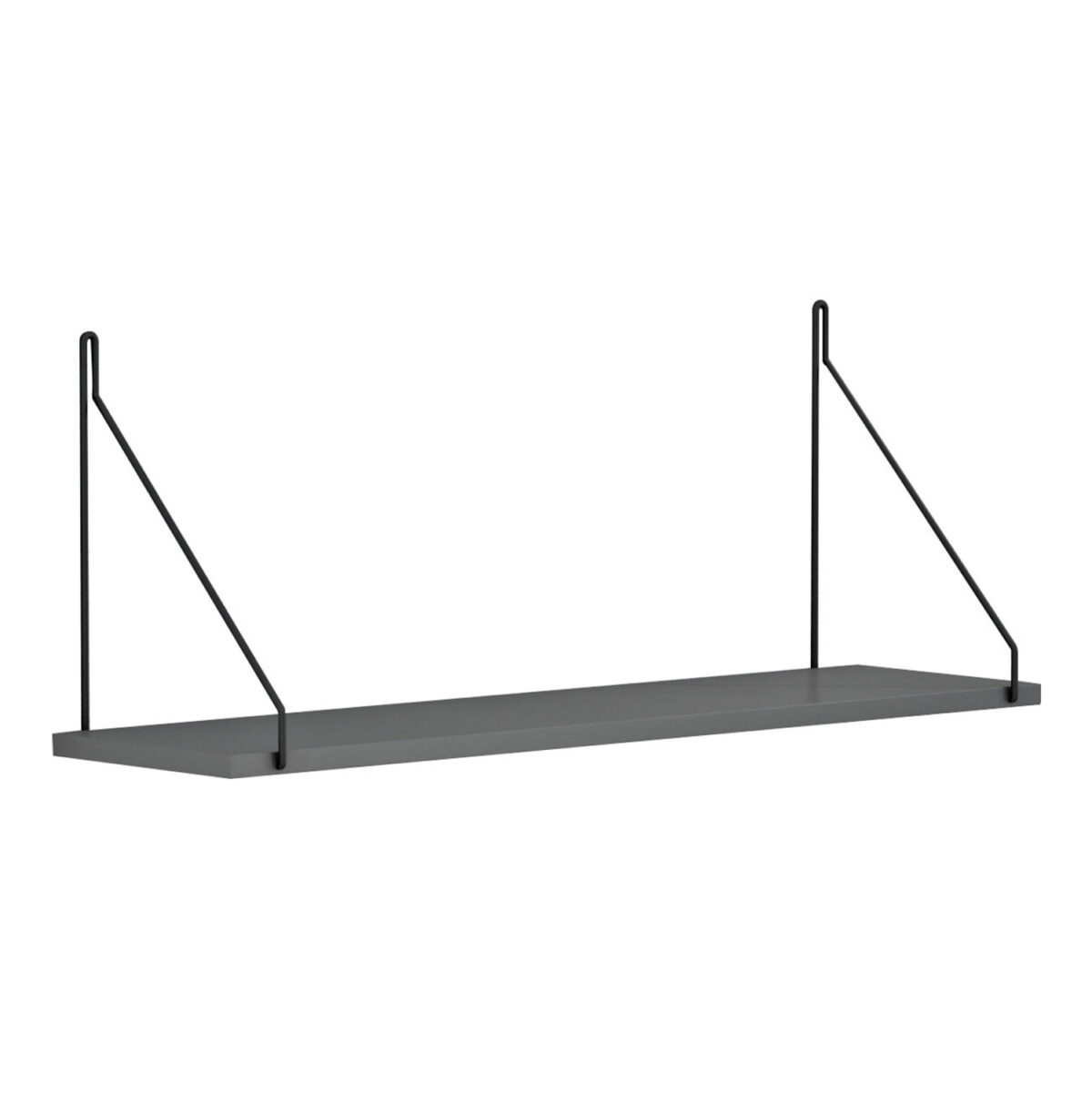 ΡΑΦΙ ΤΟΙΧΟΥ AGILAN ΜΕΛΑΜΙΝΗΣ LH10.9183.20 ΓΚΡΙ 72x20x27Y εκ. - Image 3