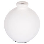 ΔΙΑΚΟΣΜΗΤΙΚΟ ΒΑΖΟ ΣΕΙΡΑ CLAYVON LH10.4410 ΤΕΡΑΚΟΤΑ ΣΕ ΛΕΥΚΟ 18x18x20Υεκ.