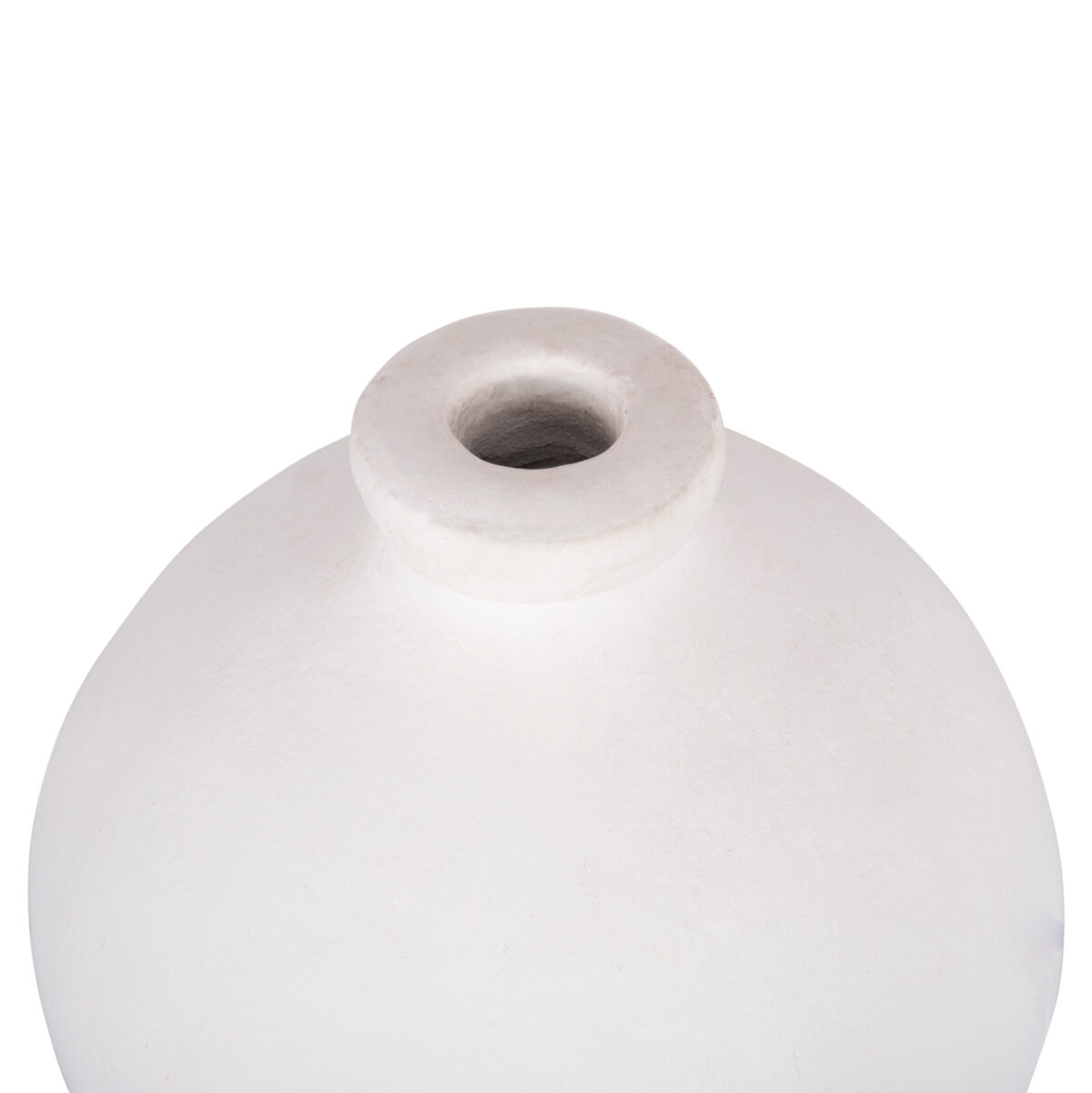 ΔΙΑΚΟΣΜΗΤΙΚΟ ΒΑΖΟ ΣΕΙΡΑ CLAYVON LH10.4410 ΤΕΡΑΚΟΤΑ ΣΕ ΛΕΥΚΟ 18x18x20Υεκ. - Image 4