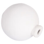 ΔΙΑΚΟΣΜΗΤΙΚΟ ΒΑΖΟ ΣΕΙΡΑ CLAYVON LH10.4410 ΤΕΡΑΚΟΤΑ ΣΕ ΛΕΥΚΟ 18x18x20Υεκ. - Image 5