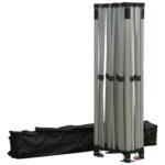 GAZEBO ΕΠΑΓΓΕΛΜΑΤΙΚΟ ΒΑΡΕΩΣ ΤΥΠΟΥ CRESSEN LH10.21098.01 ΠΤΥΣΣΟΜΕΝΟ ΑΛΟΥΜΙΝΙΟΥ 3x4,5x3,4Yμ - Image 3