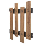 ΚΡΕΜΑΣΤΡΑ ΕΙΣΟΔΟΥ WESSON LH10.8940.15 ΜΕΛΑΜΙΝΗ ΣΕ ΜΑΥΡΟ ΜΑΡΜΑΡΟ & ΦΥΣΙΚΟ 64x4x79Υεκ. - Image 3