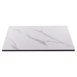 ΕΠΙΦΑΝΕΙΑ ΤΡΑΠΕΖΙΟΥ HPL GLOSSΥ LH10.6363.01 ΤΕΤΡΑΓΩΝΗ COMPACT ΛΕΥΚΟ ΜΑΡΜΑΡΟ 60x60x1.5εκ - Image 3