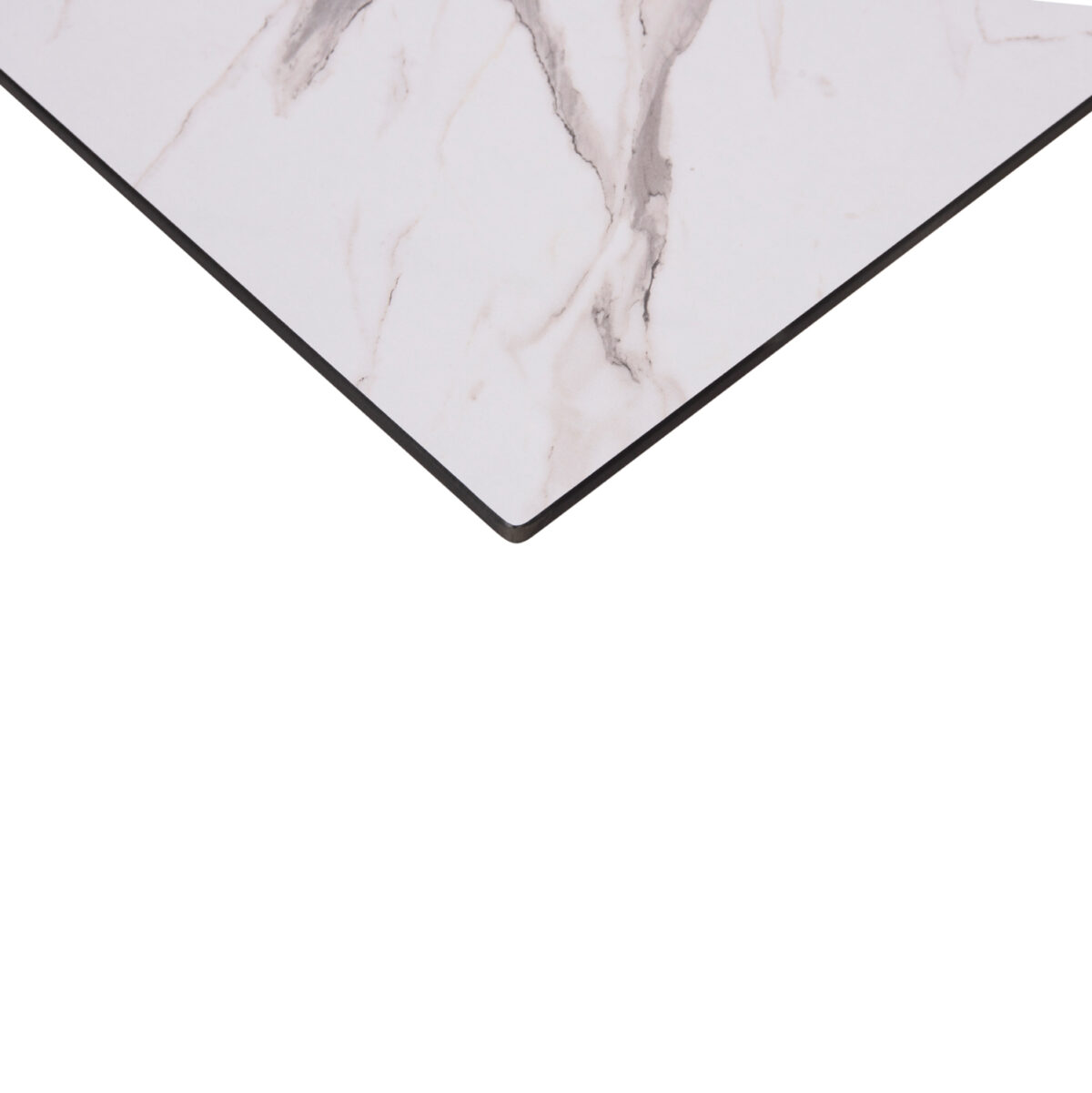 ΕΠΙΦΑΝΕΙΑ ΤΡΑΠΕΖΙΟΥ HPL GLOSSΥ LH10.6363.01 ΤΕΤΡΑΓΩΝΗ COMPACT ΛΕΥΚΟ ΜΑΡΜΑΡΟ 60x60x1.5εκ - Image 4