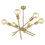 ΦΩΤΙΣΤΙΚΟ ΟΡΟΦΗΣ ΠΟΛΥΦΩΤΟ ΜΕΤΑΛΛΙΚΟ ΧΡΥΣΟ LH10.7401.02 60x70Y εκ. - Image 3