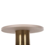 ΒΟΗΘΗΤΙΚΟ ΤΡΑΠΕΖΑΚΙ PUNJAB LH10.4240.03 ΜΕΤΑΛΛΟ ΣΕ ΕΚΡΟΥ-ΧΡΥΣΟΧΑΛΚΙΝΟ Φ30,5x42Υεκ. - Image 5