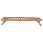 ΞΑΠΛΩΣΤΡΑ ΕΠΑΓΓΕΛΜΑΤΙΚΗ JULES LH10.11431.03 ΦΥΣΙΚΗ ΑΠΟ ΞΥΛΟ ΕΛΑΤΗΣ 72x196x29-84 εκ. - Image 3