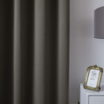 MLH Κουρτίνα Blackout σκίασης με 8 κρίκους Ideal Art 8400 140x270 Καφέ - Image 7