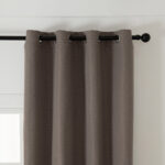 MLH Ύφασμα κουρτίνας με το μέτρο Blackout jacquard σκίασης Glare Art 8444 Φ280 Μόκα - Image 4