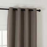 MLH Ύφασμα κουρτίνας με το μέτρο Blackout jacquard σκίασης Glare Art 8444 Φ280 Μόκα - Image 5