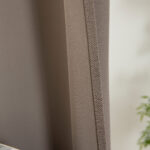 MLH Ύφασμα κουρτίνας με το μέτρο Blackout jacquard σκίασης Glare Art 8444 Φ280 Μόκα - Image 8