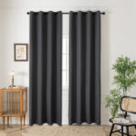 MLH Ύφασμα κουρτίνας με το μέτρο Blackout jacquard σκίασης Glare Art 8444 Φ280 Ανθαρκί