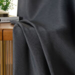 MLH Ύφασμα κουρτίνας με το μέτρο Blackout jacquard σκίασης Glare Art 8444 Φ280 Ανθαρκί - Image 12