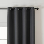MLH Ύφασμα κουρτίνας με το μέτρο Blackout jacquard σκίασης Glare Art 8444 Φ280 Ανθαρκί - Image 3