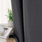 MLH Ύφασμα κουρτίνας με το μέτρο Blackout jacquard σκίασης Glare Art 8444 Φ280 Ανθαρκί - Image 7