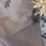 MLH Ύφασμα κουρτίνας με το μέτρο γάζα Sharp Art 8448 Φ300 Αμέθυστος - Image 6