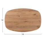 ΕΠΙΦΑΝΕΙΑ ΤΡΑΠΕΖΙΟΥ 4680 WERZALIT LH10.5916.14 ΦΥΣΙΚΟ 146X94 εκ. - Image 2