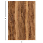 ΕΠΙΦΑΝΕΙΑ ΤΡΑΠΕΖΙΟΥ HPL ΟΡΘΟΓΩΝΙΑ LH10.6350.30 INDIAN SHEESHAM 60x80εκ. - Image 2