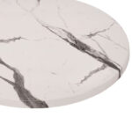 ΕΠΙΦΑΝΕΙΑ ΤΡΑΠΕΖΙΟΥ Φ70Χ2.5εκ. WERZALIT MARBLE WHITE-GREY 5657 LH10.5228.11 - Image 3