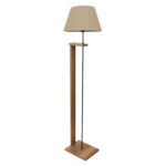 ΦΩΤΙΣΤΙΚΟ ΔΑΠΕΔΟΥ MDF ΚΑΡΥΔΙ ΜΕ ΜΠΕΖ LH10.7609.03 Φ38x150 εκ.