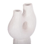 ΣΕΤ 2ΤΜΧ ΕΠΙΤΡΑΠΕΖΙΑ ΔΙΑΚΟΣΜΗΤΙΚΑ ΒΑΖΑ NAMENTIS LH10.21143.02 ΤΕΡΑΚΟΤΑ ΛΕΥΚΟ & ΒΥΣΣΙΝΙ - Image 4