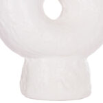 ΣΕΤ 2ΤΜΧ ΕΠΙΤΡΑΠΕΖΙΑ ΔΙΑΚΟΣΜΗΤΙΚΑ ΒΑΖΑ NAMENTIS LH10.21143.02 ΤΕΡΑΚΟΤΑ ΛΕΥΚΟ & ΒΥΣΣΙΝΙ - Image 5