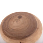 ΣΚΑΜΠΟ PUFFAT LH10.18172.02 FIBER CEMENT ΛΕΥΚΟ- ΞΥΛΟ TEAK TOP Φ45x46Υεκ. - Image 5