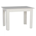 ΤΡΑΠΕΖΙ ΚΟΥΖΙΝΑΣ 110x80x77Υεκ. ΛΕΥΚΟ LH10.2428.03