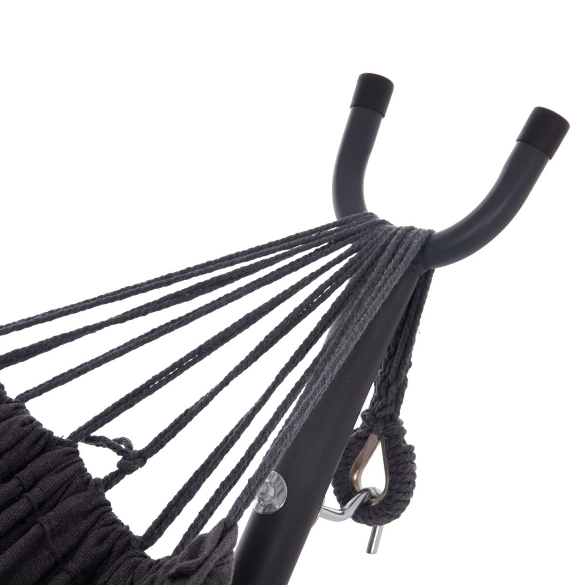 ΑΙΩΡΑ CRAVE LH10.6304.01 ΑΝΘΡΑΚΙ ΜΕΤΑΛΛΙΚΟΣ ΣΚΕΛΕΤΟΣ-ΣΚΟΥΡΟ ΓΚΡΙ ΥΦΑΣΜΑ 265x93x105Υεκ - Image 4