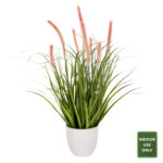 ΔΙΑΚΟΣΜΗΤΙΚΟ ΣΥΝΘΕΤΙΚΟ ΦΥΤΟ LH10.4029 BRISTLEGRASS ΣΕ ΓΛΑΣΤΡΑ Φ14,5x13-62Yεκ.