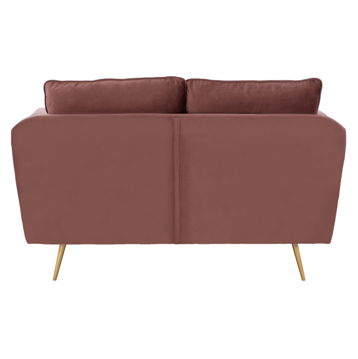 ΚΑΝΑΠΕΣ KAREN 2ΘΕΣΙΟΣ ΣΑΠΙΟ ΜΗΛΟ ΒΕΛΟΥΔΟ & ΜΕΤΑΛ ΠΟΔΙΑ ΧΡΥΣΑ LH10.3136.22 152x84x95 εκ. - Image 4