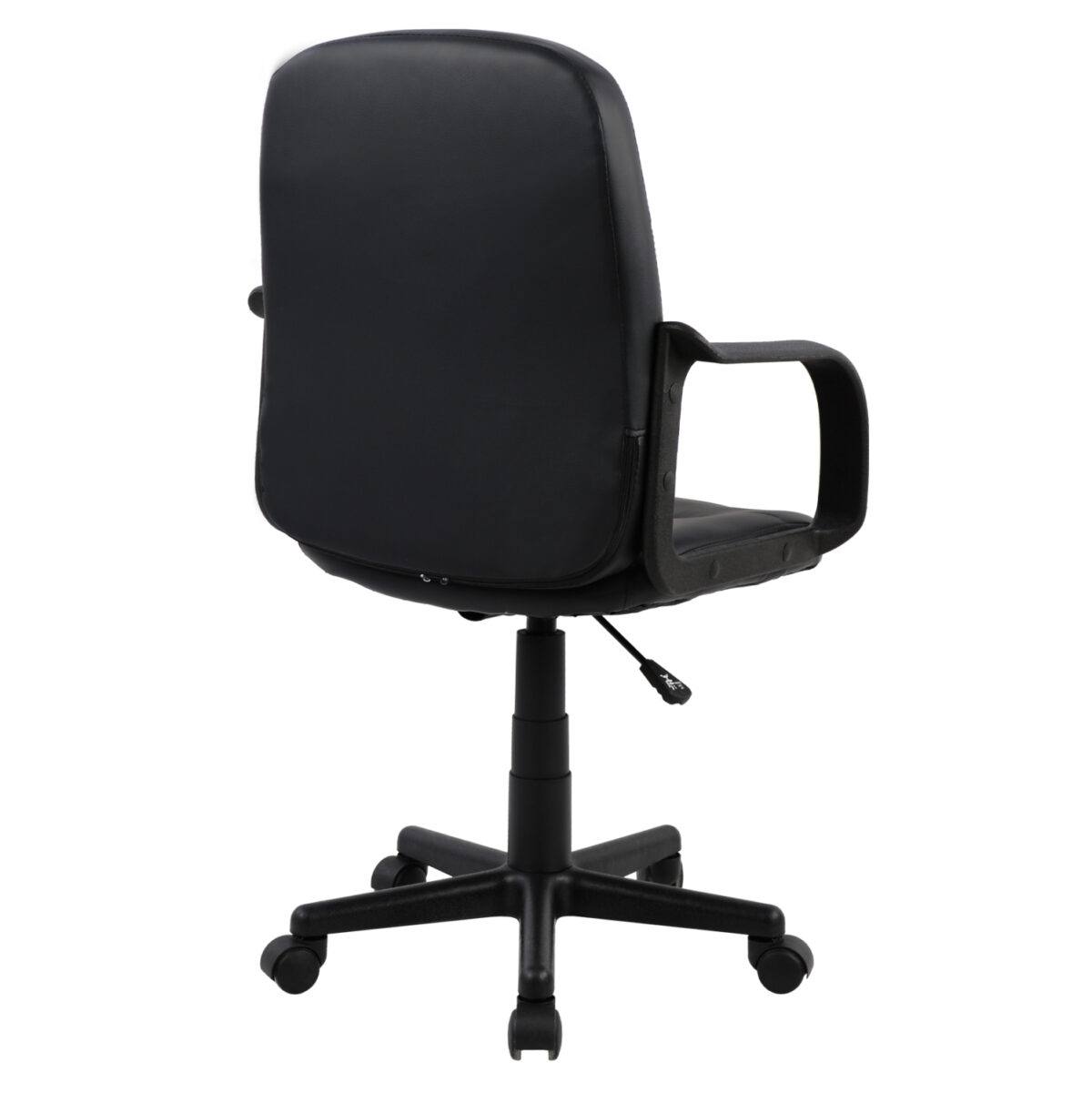 ΚΑΡΕΚΛΑ ΓΡΑΦΕΙΟΥ GRANE LH10.1005 ΜΕ ΜΠΡΑΤΣΑ ΜΑΥΡO PU 56,5x50x88-100Υ εκ. - Image 4