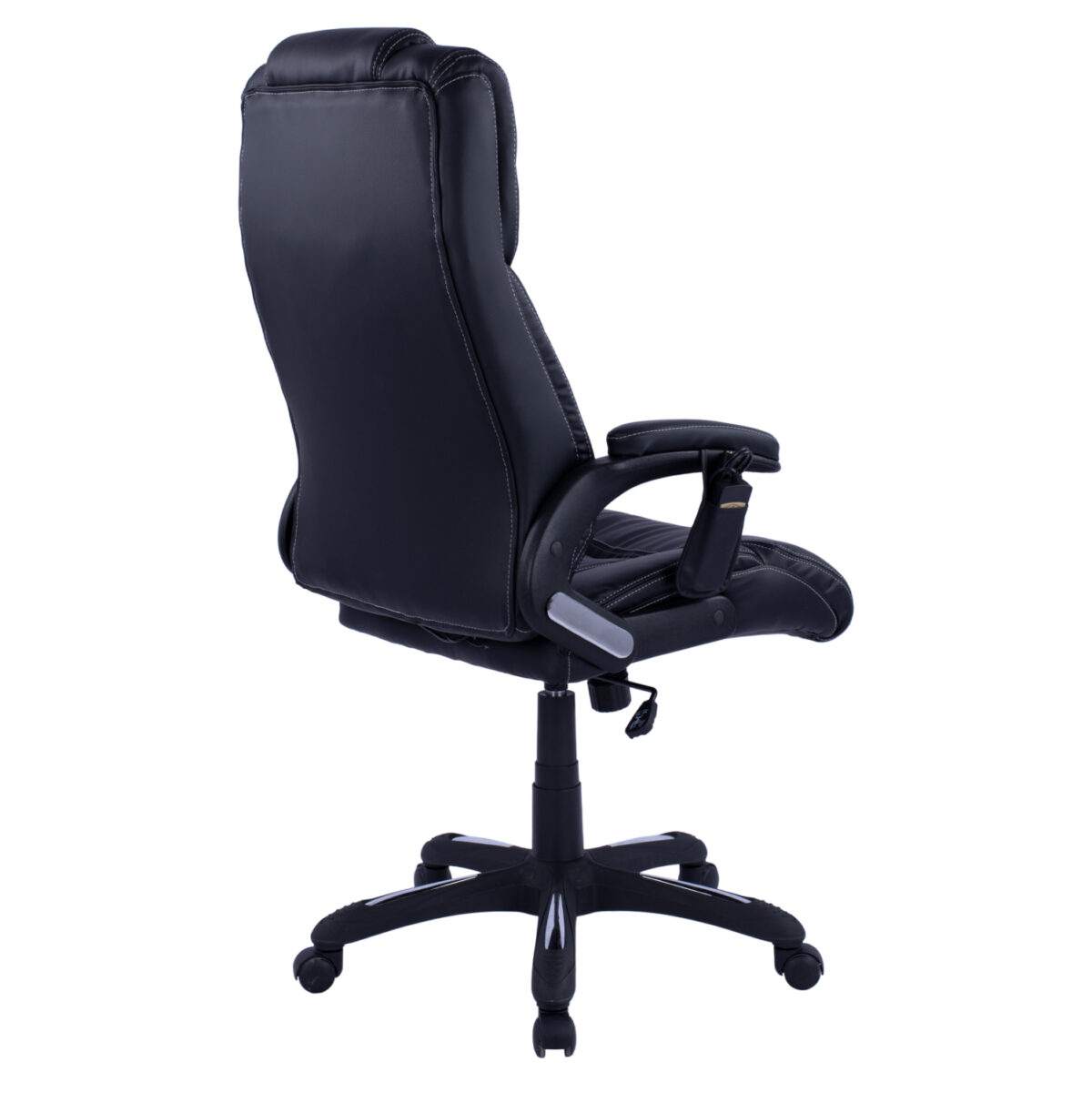 ΚΑΡΕΚΛΑ ΓΡΑΦΕΙΟΥ THORIN LH10.1050.01 ΜΕ MASSAGE ΜΑΥΡΗ  62x70x127Y εκ. - Image 5