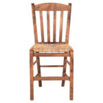 ΚΑΡΕΚΛΑ ΚΑΦΕΝΕΙΟΥ MONTE LH10.10383.01 ΞΥΛΟ ΟΞΙΑΣ ΣΕ ΚΑΡΥΔΙ-ΨΑΘΑ SEAGRASS 43x41x87Υεκ. - Image 3