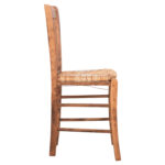 ΚΑΡΕΚΛΑ ΚΑΦΕΝΕΙΟΥ MONTE LH10.10383.01 ΞΥΛΟ ΟΞΙΑΣ ΣΕ ΚΑΡΥΔΙ-ΨΑΘΑ SEAGRASS 43x41x87Υεκ. - Image 4