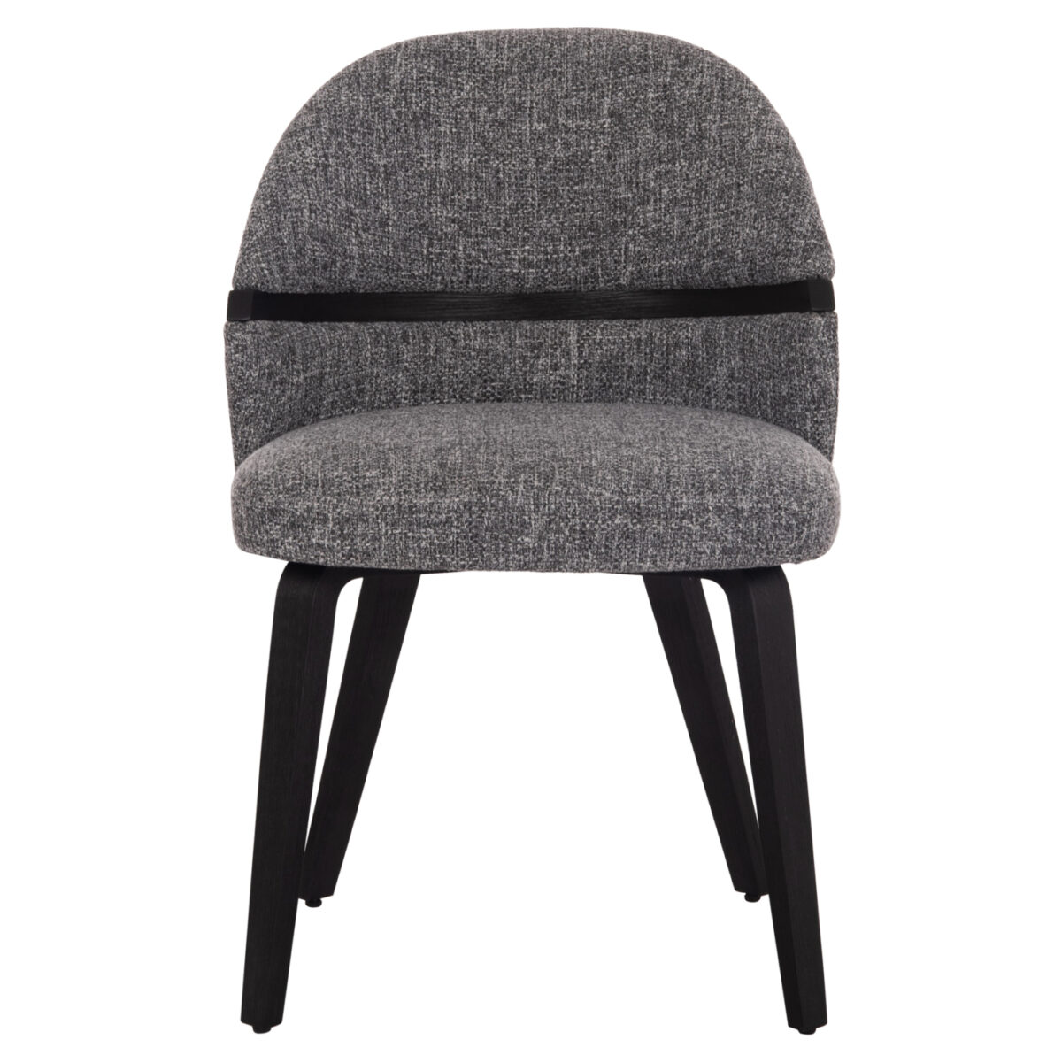 ΚΑΡΕΚΛΑ ΤΡΑΠΕΖΑΡΙΑΣ DEKKER LH10.18249.02 PLYWOOD ΜΑΥΡΟ--ΥΦΑΣΜΑ ΓΚΡΙ 50x60x80Υεκ. - Image 3